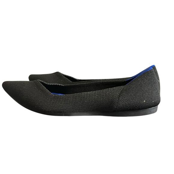 Rothy’s The Point Women’s Flats Black Size 8 - Picture 4 of 12